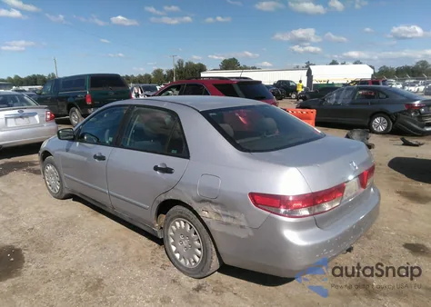 2004 Honda Accord 2.4 Dx из США, поврежденный, VIN 1HGCM56154A032586